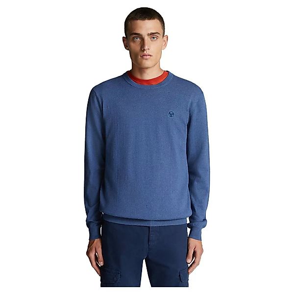 North Sails Cotton Wool Pullover 2XL Denim Blue Melange günstig online kaufen