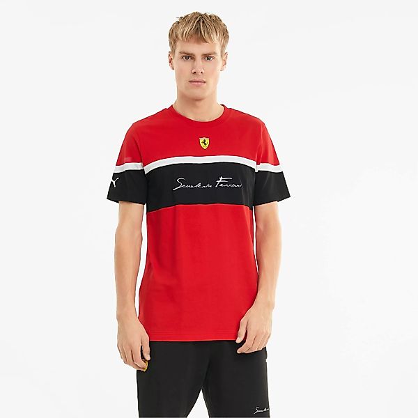 PUMA Scuderia Ferrari Race Herren T-Shirt | Mit Aucun | Rot | Größe: XS günstig online kaufen
