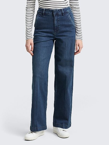 TOM TAILOR Weite Jeans Jeanshosen TTMADINA WIDE Jeans günstig online kaufen