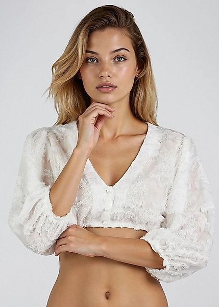 Spieth & Wensky Dirndlbluse Hauke (1-tlg) mit Perlenknöpfe günstig online kaufen