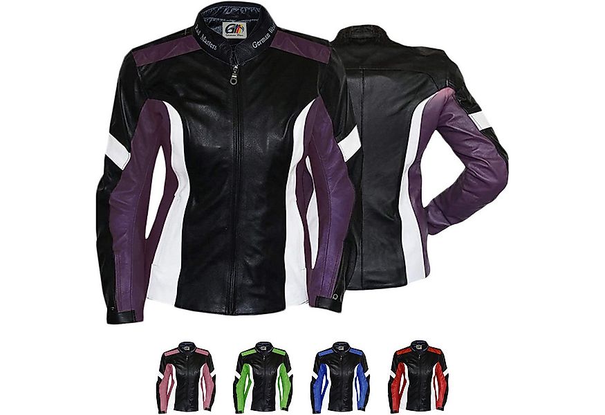 German Wear Lederjacke GW421J Damen Lederjacke Motorradjacke motorradlederj günstig online kaufen
