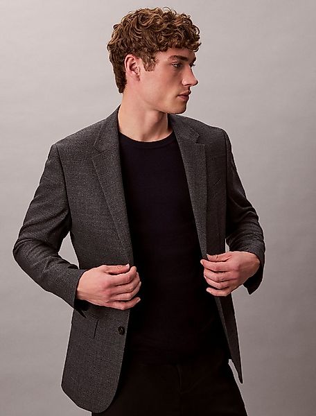 Calvin Klein Strickpullover LS 100% MERINO CREW 14GG Mit Rundhalsausschnitt günstig online kaufen