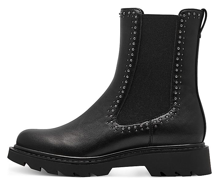 Tamaris Chelseaboots, Blockabsatz, Stiefelette, Bikerboots mit günstig online kaufen