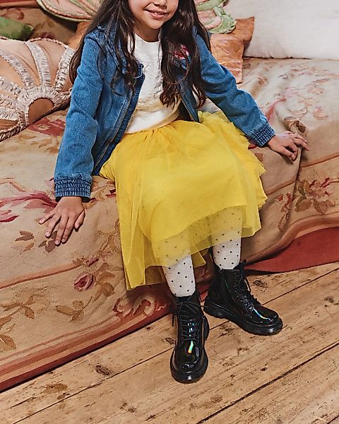 DR. MARTENS Schnürboots "Junior 1460 8-Loch Lacklederstiefel" Lackstiefel, günstig online kaufen