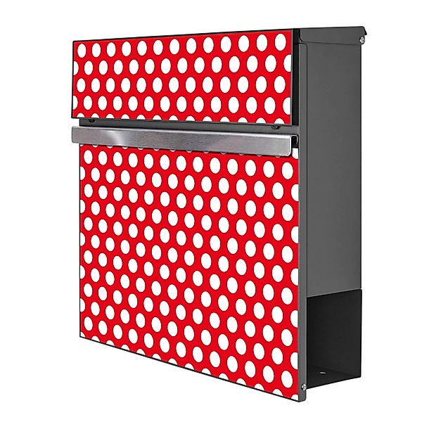 Banjado Briefkasten Anthrazit 37x37x10.5cm Groß / Inkl. Montagematerial & 2 günstig online kaufen