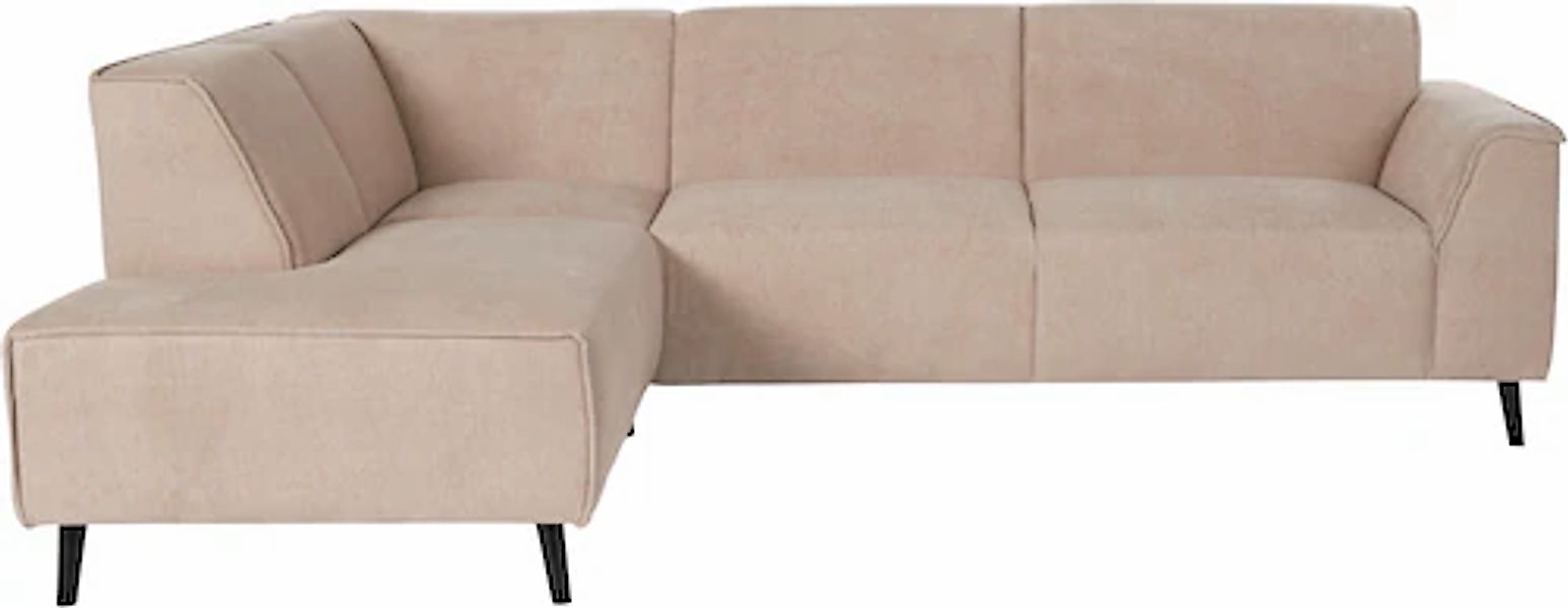 DOMO collection Ecksofa »Amora, bequem und zeitlos, L-Form«, mit Federkern günstig online kaufen