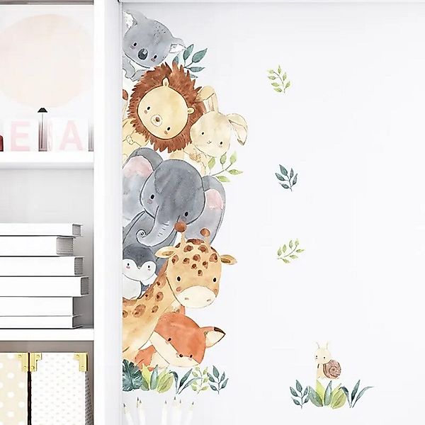Montegoni Wandsticker Wandsticker Kinder Tier Wandsticker,Wandtattoo günstig online kaufen