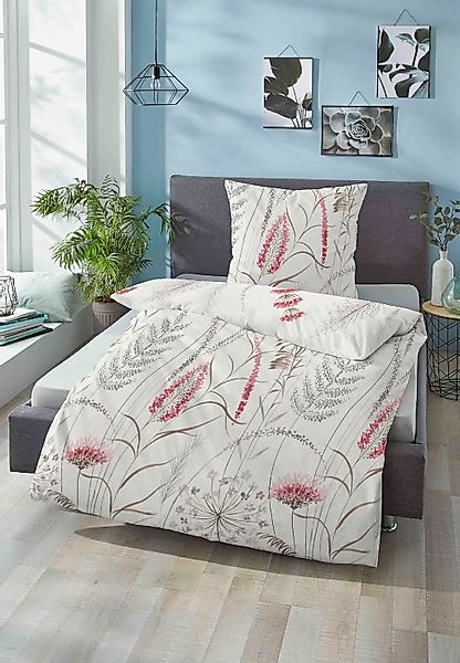 Biberna Bettwäsche Luna, Mako-Satin, 2 teilig, günstig online kaufen