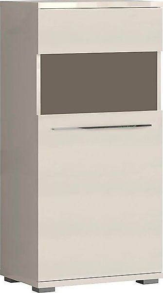 Places of Style Highboard "Piano Vitrine", UV lackiert, Soft-Close Funktion günstig online kaufen