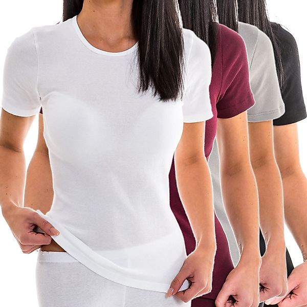 HERMKO Unterziehshirt Damen kurzarm Shirt mit günstig online kaufen