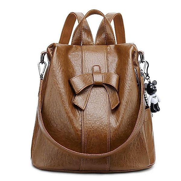 zggzerg Aufbewahrungsbox Rucksack Damen Wasserdicht Leder günstig online kaufen