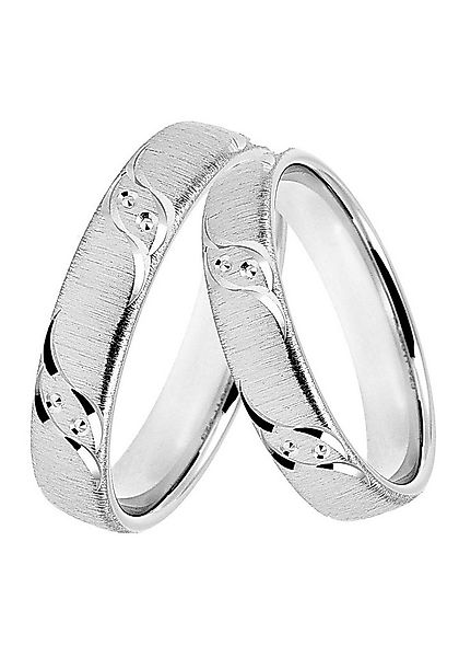 DOOSTI Trauring Schmuck Geschenk Silber 925 Trauring Ehering Partnerring LI günstig online kaufen