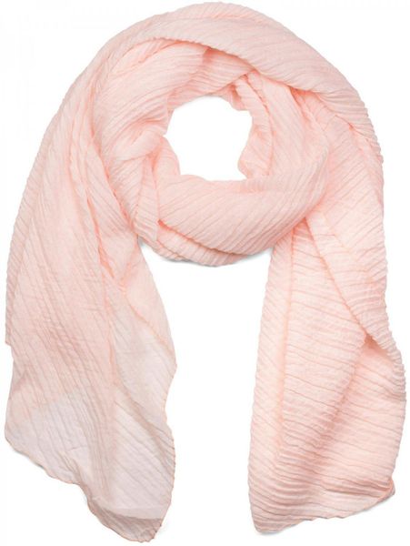 styleBREAKER Modeschal Gekreppter Unifarbener Schal, (1-St) günstig online kaufen