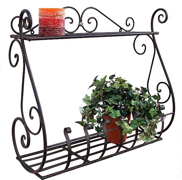 DanDiBo Blumenkastenhalter Wandblumenhalter Metall Schwarz 50 günstig online kaufen