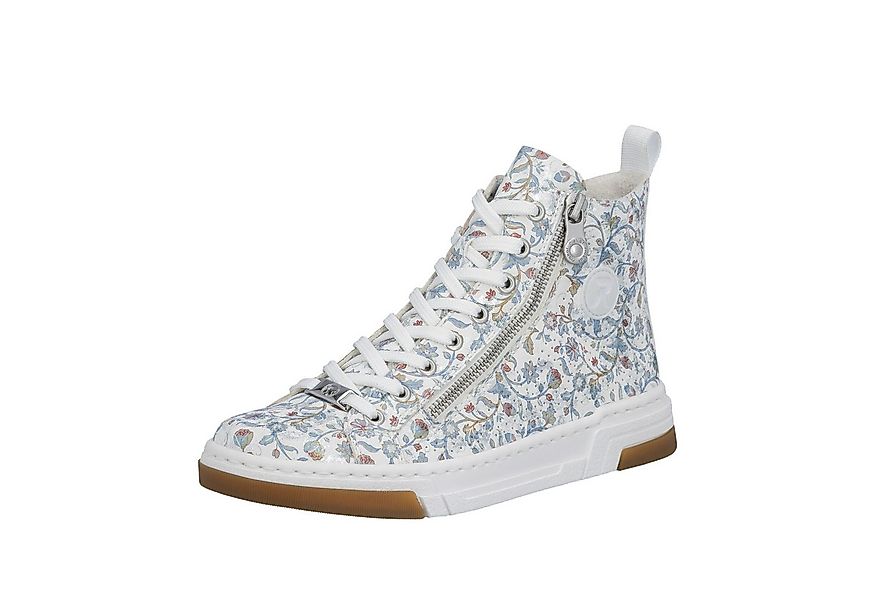 Rieker Sneaker High Top-Sneaker, Freizeitschuh, Schnürschuh mit Plateausohl günstig online kaufen