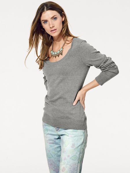 heine Rundhalspullover "Rundhals-Pullover" günstig online kaufen