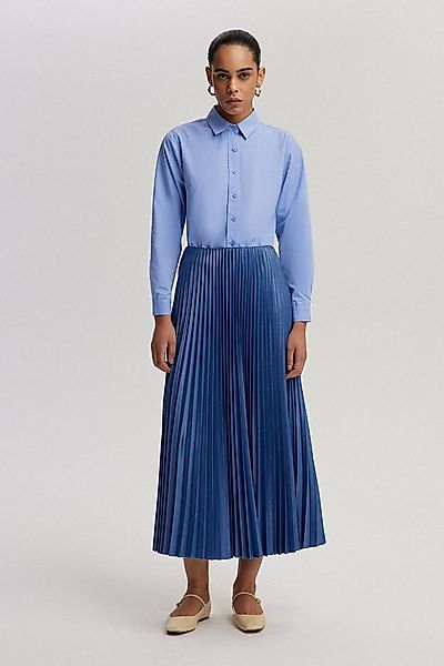 touche prive Zipfelrock Elastisch Taille Maxi Faltenrock Damen, Elegant Pli günstig online kaufen