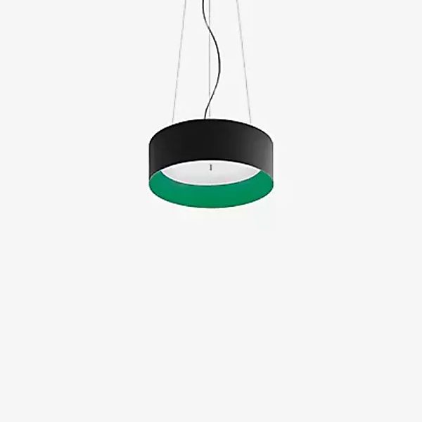 Artemide Tagora Pendelleuchte LED, schwarz/grün - ø57 cm - Integralis günstig online kaufen