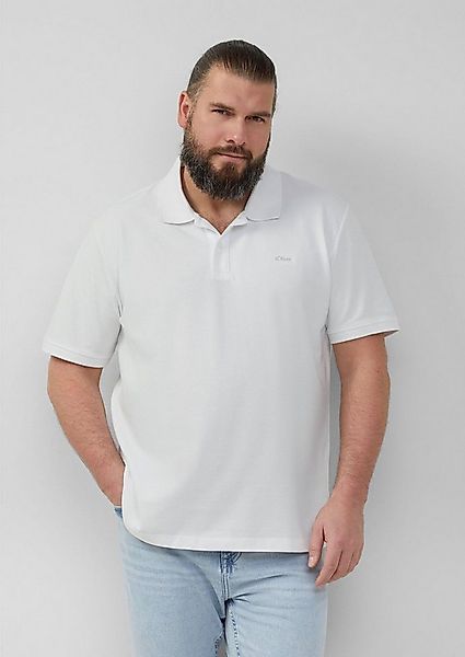 s.Oliver Poloshirt Poloshirt BIG SIZE kurzarm, Kragen, Knöpfe, Logo günstig online kaufen