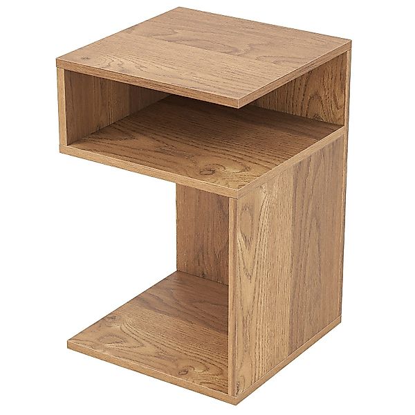 COSTWAY Beistelltisch (1-St), Holz, 3 Ebenen günstig online kaufen