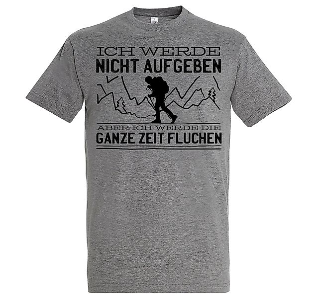 Youth Designz T-Shirt Nicht Aufgeben Wandern günstig online kaufen