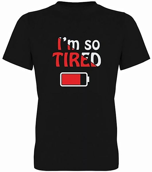 G-graphics T-Shirt I´m so tired Herren T-Shirt, mit trendigem Frontprint, A günstig online kaufen