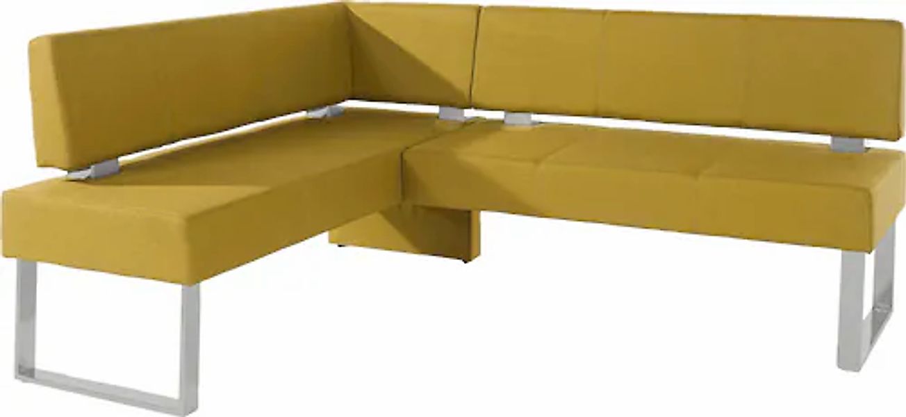 Home affaire Eckbank "Rab" in 2 Breiten (180 oder 200 cm), Bezug in verschi günstig online kaufen