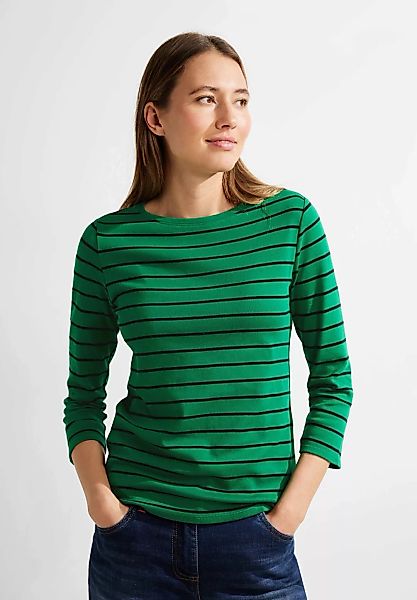 Cecil 3/4-Arm-Shirt "Basic Streifenshirt", mit 3/4-langen Ärmeln günstig online kaufen