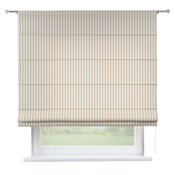 Dekoria Raffrollo Torino, hellbraun-ecru , 100 x 170 cm günstig online kaufen