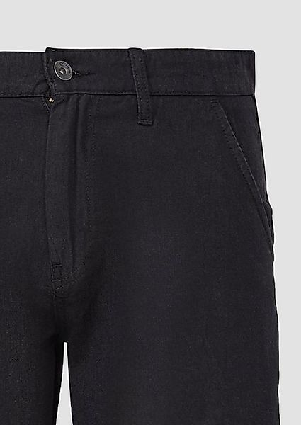 QS Bermudas Shorts John / Regular Fit / Mid Rise / fixierter Turn-up günstig online kaufen