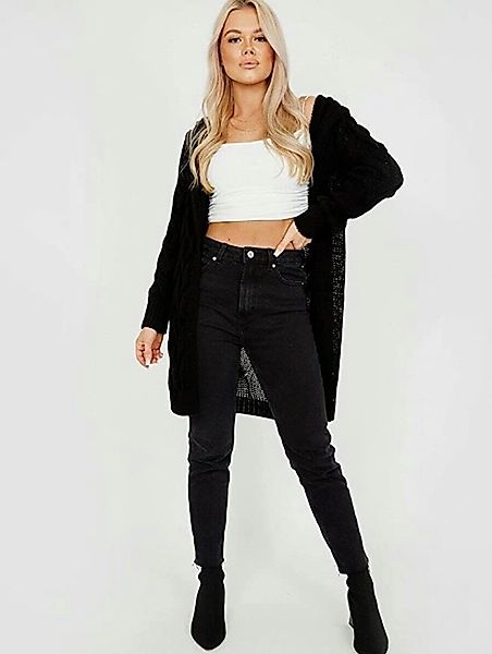 Worldclassca Longstrickjacke Worldclassca Strickjacke Cardigan Kapuze günstig online kaufen