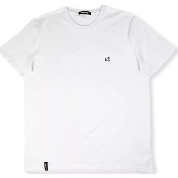 Organic Monkey  T-Shirts & Poloshirts Mute T-Shirt - White günstig online kaufen