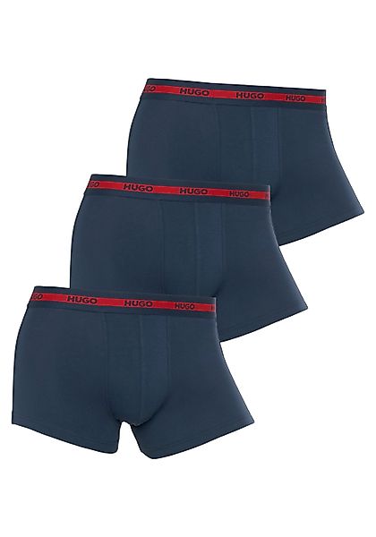 HUGO Underwear Trunk "TRIPLET" Packung, Im Dreierpack, 3 Stk. mit Logoschri günstig online kaufen