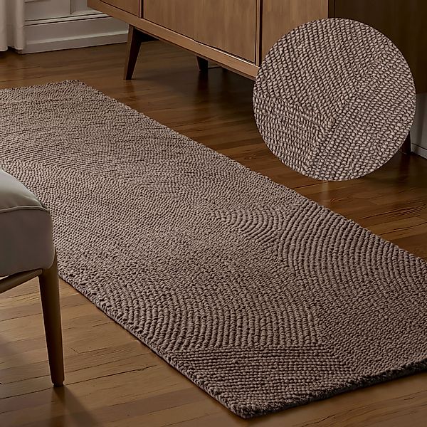 HANSE Home Wollteppich »Eleni«, rechteckig, 18 mm Höhe, Handgetuftet, Wolle günstig online kaufen