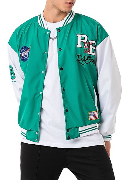 RedBridge Collegejacke im sportlichen Varsity-Look Baseballjacke günstig online kaufen