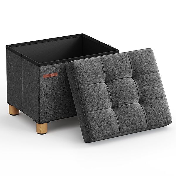 SONGMICS Sitzhocker, Sitzbank 32x40x33,5cm klappbare Sitztruhe günstig online kaufen
