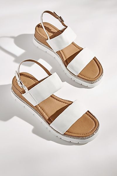 Next Forever Comfort® Ledersandalen mit Bling günstig online kaufen