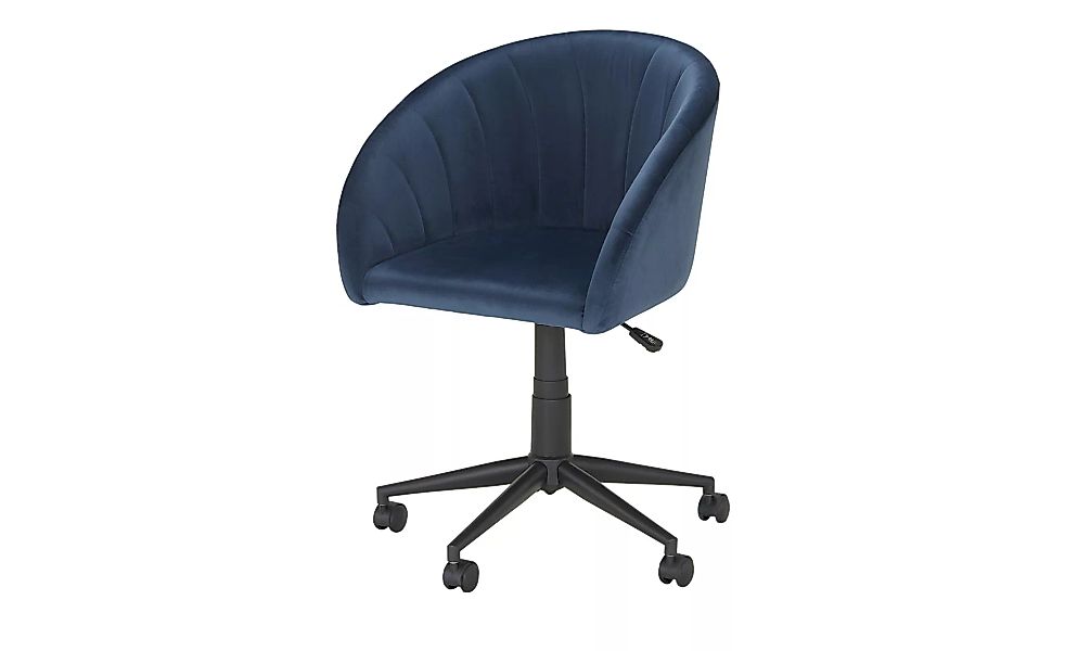 Drehsessel - blau - 58 cm - 74 cm - 59 cm - Stühle > Bürostühle > Drehstühl günstig online kaufen
