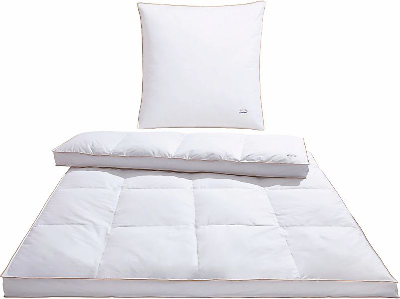 Balette Daunenbettdecke + Kopfkissen "140 Jahre Balette, in 5 Wärmeklassen, günstig online kaufen