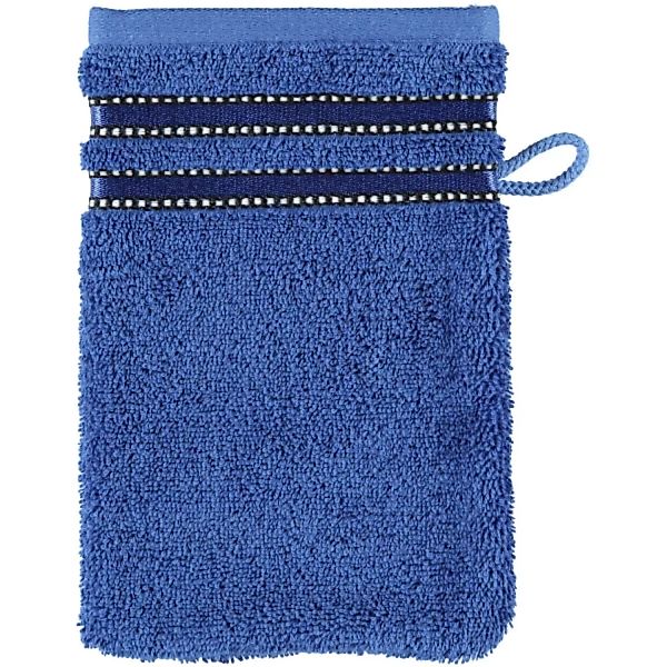 Vossen Cult de Luxe - Farbe: 469 - deep blue - Waschhandschuh 16x22 cm günstig online kaufen