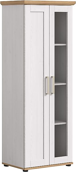 Home affaire Vitrine »Cosenza, Höhe 161 cm, 2 Türen, 4 Fächer« 1 Stk. tlg. günstig online kaufen