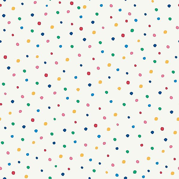 Joules Vliestapete Lynx Multi Spot White-Rainbow Mehrfarbig FSC® günstig online kaufen