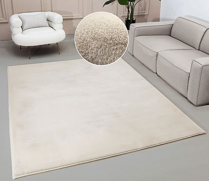 OTTO home Fellteppich "Balu, Kunstfellteppich, Modern, Langflor Teppich" re günstig online kaufen