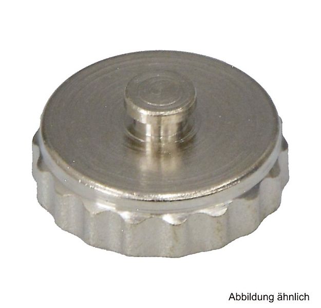 OEG GmbH Heizkörper Blindkappe Messing vernickelt, flachdichtend, 3/4" günstig online kaufen