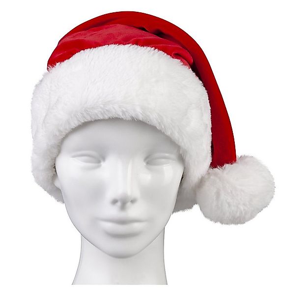 MICA Kostüm Nikolausmütze - für Erwachsene - ca. 30 x 47 cm günstig online kaufen