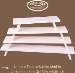 Weigla Schwibbogen-Fensterbank "Weihnachtsdeko, Made in Germany" 1 Stk. aus günstig online kaufen