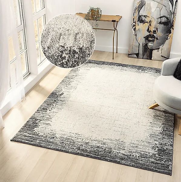 OTTO home Teppich »Leksa«, rechteckig, 15 mm Höhe, im Vintage-Look, Wohnzim günstig online kaufen
