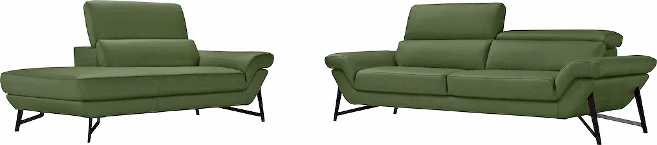 Egoitaliano Polstergarnitur "Narcisa", Set aus 2,5-Sitzer und Ottomane, ink günstig online kaufen