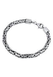 Kuzzoi Silberarmband Herren Königskette Rund 925 günstig online kaufen