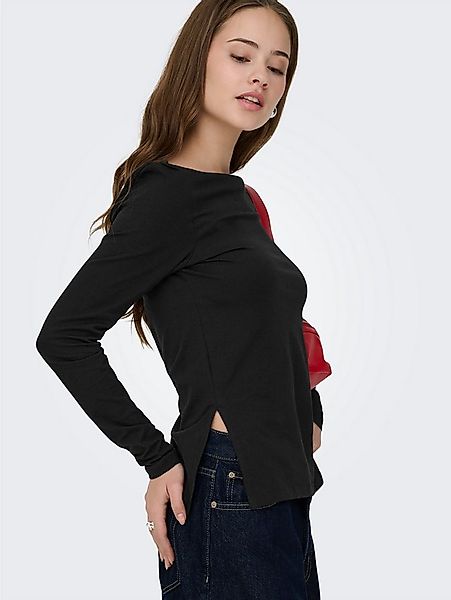 ONLY Langarmshirt ONLKISS LIFE LS BOATNECK TOP CC JRS NOOS günstig online kaufen